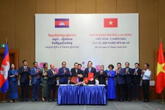 Activarán memorando de entendimiento sobre cooperación laboral entre Vietnam y Camboya 