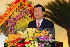 Presidente vietnamita asiste a la asamblea partidista de Thanh Hoa