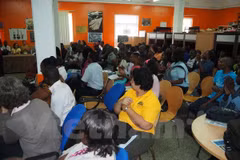 Actividad solidaria de estudiantes vietnamitas en Mozambique