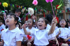 Inauguran nuevo año escolar en Vietnam