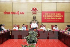 Nghe An se empeña en ser provincia industrializada en 2020