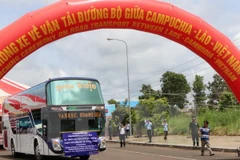 Inauguran vía de transporte trasfronterizo Cambodia-Laos-Vietnam