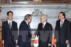 Líder partidista vietnamita continúa agenda de visita en Japón 