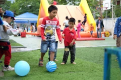 Amenas actividades en “Día para Niños con autismo” en Hanoi