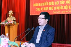 Mantiene viceprimer ministro vietnamita contactos con votantes en Quang Ninh