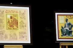 Publican especiales estampas en aniversario de natalicio de Nguyen Du