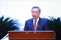 El secretario general del Partido Comunista de Vietnam y presidente del país, To Lam. (Fuente: VNA)