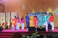 Delegación de Vietnam en el XIX Foro Cultural Juvenil de la ASEAN. (Fuente: VNA)