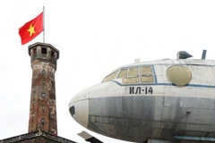 La torre de bandera de Hanói, se encuentra en el campus del Museo de Historia Militar de Vietnam, en la calle Dien Bien Phu (distrito de Ba Dinh). (Foto: VOV)