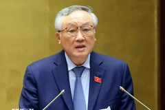 El presidente del Tribunal Popular Supremo vietnamita, Nguyen Hoa Binh. (Fuente: VNA)