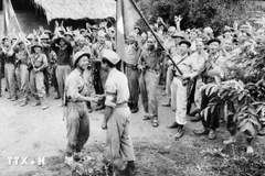 Soldados de Vietnam y Laos en 1959. (Fuente: VNA)