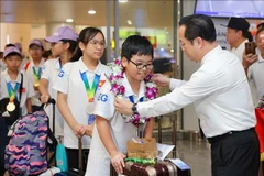 Estudiantes vietnamitas mostraron mejor desempeño en IMSO. (Fuente: VNA)