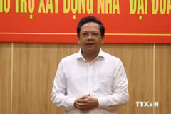 El vicepresidente del Comité Popular provincial Nguyen Minh Luan. (Fuente: VNA)