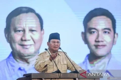 El presidente electo de Indonesia, Prabowo Subianto. (Fuente: ANTARA)