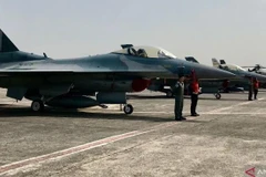 Indonesia refuerza seguridad para la toma de posesión del presidente electo Prabowo. (Fuente: Antara)