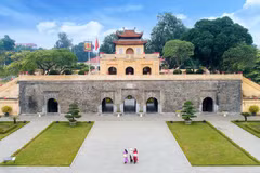 La Ciudadela Imperial de Thang Long figura entre los patrimonios de Hanói que se presentarán en el programa. (Fuente: Nhan Dan)