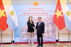 Canciller argentina resalta perspectiva de cooperación con Vietnam