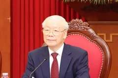 El secretario general del Partido Comunista de Vietnam, Nguyen Phu Trong. (Fuente: VNA)