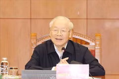 El secretario general del Partido Comunista de Vietnam, Nguyen Phu Trong. (Fuente:VNA)