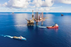 Plataforma de explotación de petróleo y gas Tam Dao 03. (Fuente:pnv.vn)