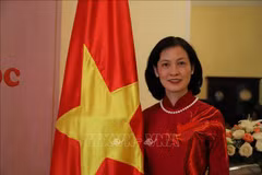Le Kim Quy, embajadora de Vietnam en Marruecos, concurrente en Guinea-Bissau. (Fuente: VNA)