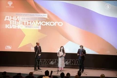 La directora general del Departamento de Cooperación Internacional del Ministerio de Cultura, Deportes y Turismo de Vietnam, Nguyen Phuong Hoa, habla en el evento. (Fuente:VNA)