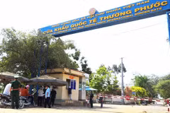 La puerta fronteriza internacional de Thuong Phuoc en la provincia de Dong Thap. (Fuente: VNA)