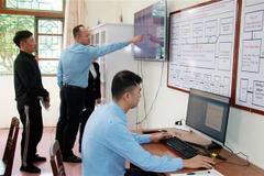 Guardia fronteriza de Nam Dinh trabaja para impedir pesca ilegal. (Fuente:VNA)