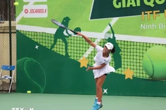 El Torneo Internacional de Tenis en la categoría sub-18 (ITF U18-J30) concluyó luego de seis días de competencias en la provincia norvietnamita de Ninh Binh (Fuente: VNA)