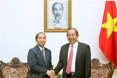 Instan a intensificar cooperación entre Tribunales Populares de Vietnam y Laos