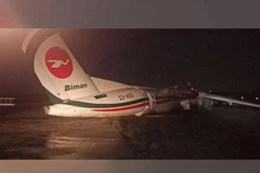 Resultan heridas 11 personas tras accidente de avión bangladesí en aeropuerto de Myanmar