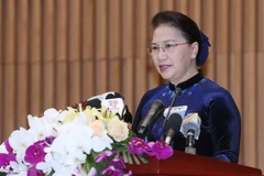 Presidenta del Parlamento de Vietnam llama a establecer más acuerdos de asistencia legal 