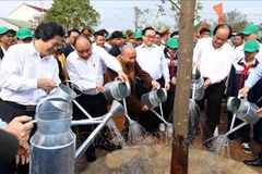 Estimula primer ministro de Vietnam plantación de árboles 