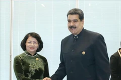 Vicepresidenta de Vietnam se reúne con dirigentes de Venezuela y Corea del Norte al margen de MNOAL