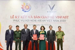 Patrocina fabricante vietnamita VinFast vehículos para las conferencias del Año de ASEAN 2020 