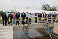 Inauguran planta de tratamiento de aguas residuales en ciudad vietnamita de Long Xuyen