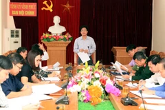 Instancia partidista en provincia vietnamita de Vinh Phuc analiza asuntos internos