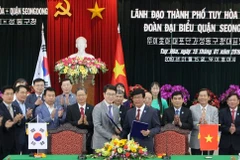  Amplían Vietnam y Corea del Sur cooperaciones interdistritales 