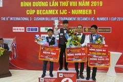 Finaliza billarista vietnamita segundo en Torneo Internacional de carambola de tres bandas