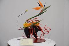 Vietnam participa por primera vez en exposición de ikebana, arte japonés de arreglo floral 