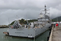 Portaaviones estadounidenses visitan ciudad vietnamita de Da Nang