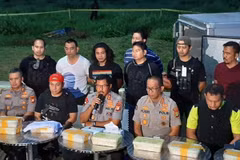 Incautan en Indonesia casi 300 kilogramos de metanfetamina