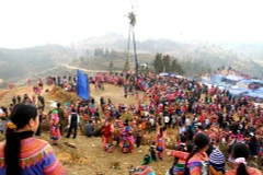 Festival Gau Tao, peculiaridad cultural de etnia Mong en Vietnam 