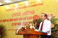 Felicita vicepremier vietnamita a periodistas por Día de Prensa Revolucionaria