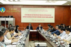 Vietnam destaca ayuda de organizaciones internacionales en prevención contra desastres naturales