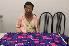 Detienen en Vietnam a individuo con más de 43 mil pastillas de metanfetamina