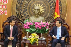 Felicitan líderes de provincias camboyanas a Vietnam con motivo del Año Nuevo Lunar
