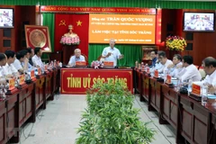 Delegación del Comité Central del Partido de trabajo en Soc Trang