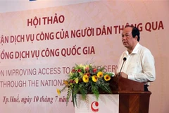 Aumenta el acceso de personas al Portal Nacional de Servicios Públicos en Vietnam