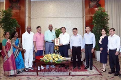 Ciudad Ho Chi Minh y la India por intensificar cooperación